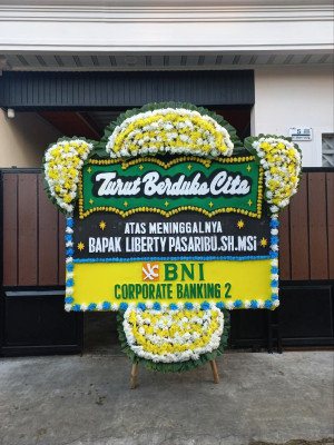 Papan Bunga Duka di Reteh