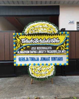 Papan Bunga Duka di Reteh