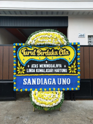 Papan Bunga Duka di Reteh